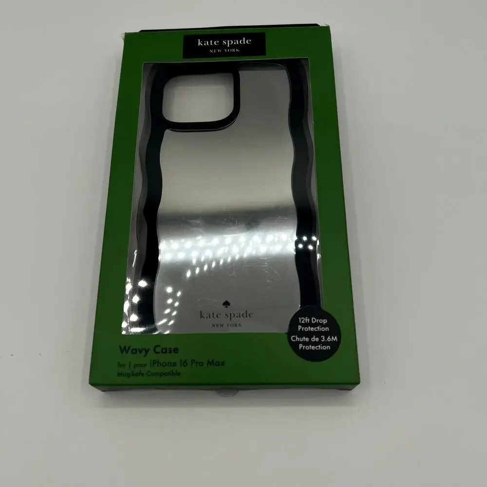 KATE SPADE Wavy Case for iPhone 16 Pro Max- Magsafe Compatible